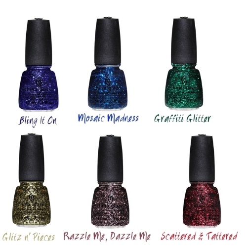 Smalti inverno 2012: Glimmers Holiday, China Glaze