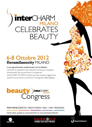 InterCHARM MILANO, la fiera dedicata alla bellezza, Milano 6-8 ottobre 2012