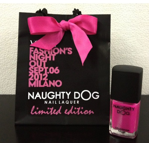 Smalto Naughty Dog alla Vogue Fashion's Night Out