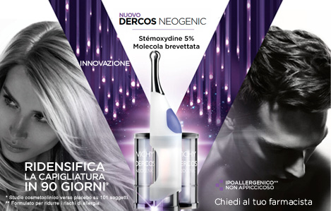 Dercos Neogenic: combattere il diradamento dei capelli