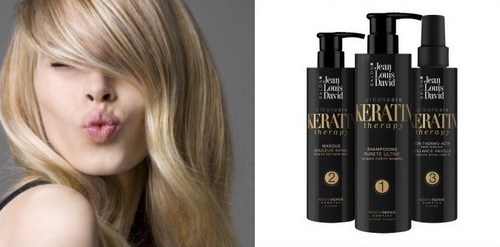 keratin therapy jean louis ristrutturante capelli