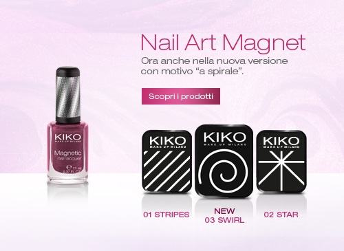 Smalti magnetici: Magnetic Nail Lacquer, Kiko