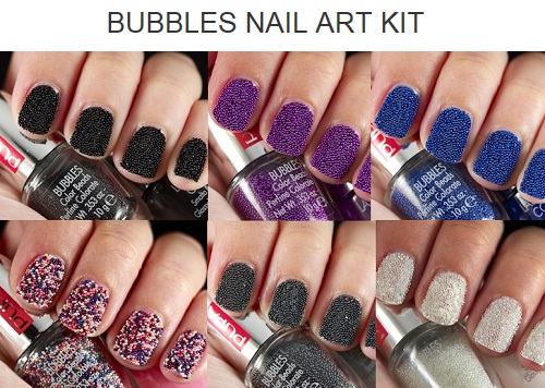 Nail art: Bubbles collection, Pupa