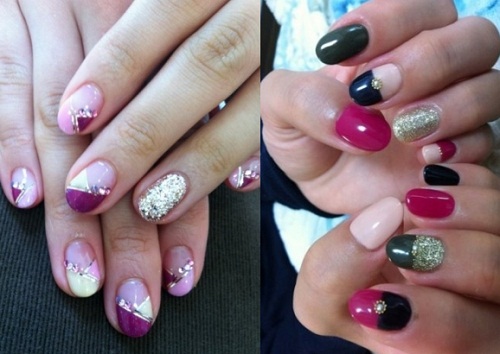 Idee nail art unghie corte 2012, le foto