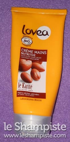 Provato per voi: Lovea Crème Mains Nutritive Le Karité