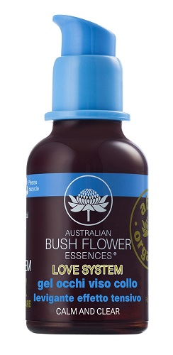 Australian Bush Flower gel occhi viso collo levigante effetto tensivo