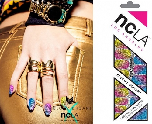 Nail sticker 2013: Melody Ehsani per NCLA