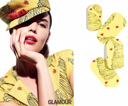 Smalti adesivi 2013: Glamour firma la collezione NCLA