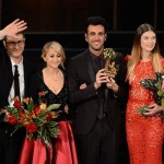 Sanremo 2013 Fabio Fazio, Luciana Littizzetto, Marco Mengoni e Bianca Balti