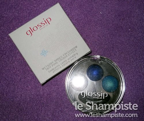 Provato per voi: Glossip Wet and dry Baked Eyeshadow Trio Pure Colour Effect #6 Sea Queen