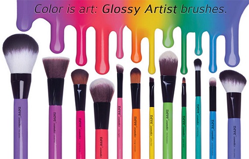 Glossy Artist, i nuovi pennelli professionali di Neve Cosmetics