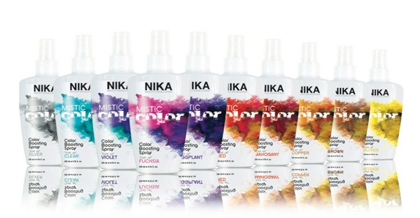 nika mistic color capelli colorati spray