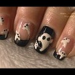 Nail art Halloween fantasmi: il video tutorial