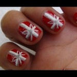 Video tutorial: nail art pacchetto regalo di Natale 