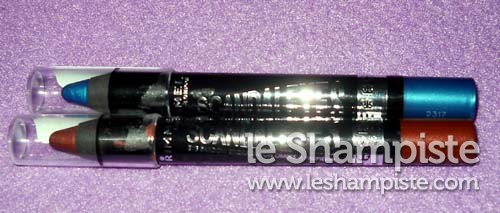 Rimmel Scandaleyes Shadow Stick #003 Bad Girl Bronze e #009 Blamed Blue