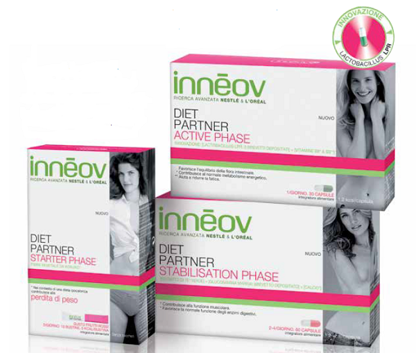 Inneov Patner Diet, i nuovi integratori per ritrovare la forma