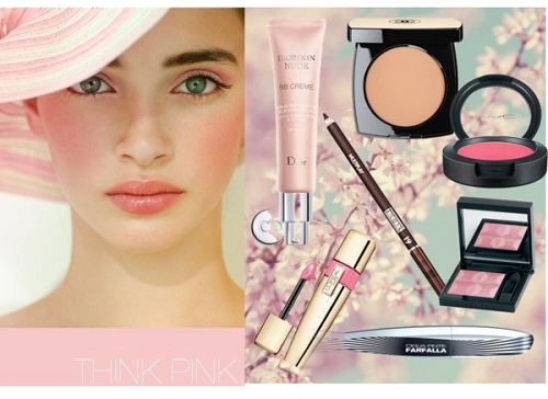 Idea makeup primaverile: Think Pink, come indossare il rosa