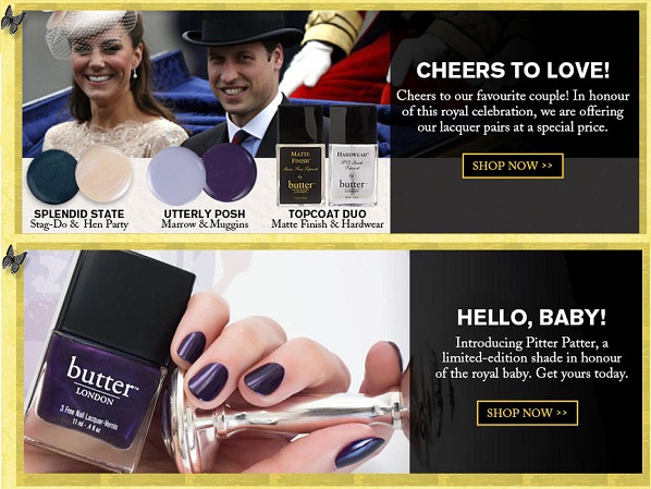 Butter London e lo smalto Pitter Patter, onore alla gravidanza di Kate Middleton