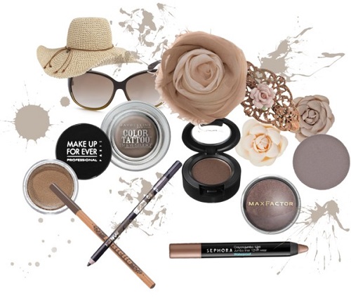 Idea makeup primaverile: l'eleganza del taupe/tortora