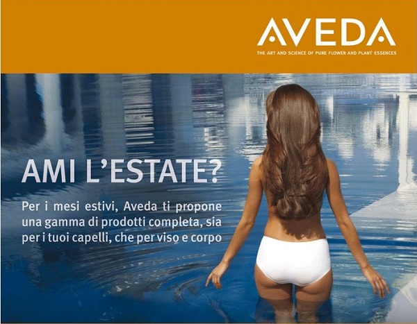 Aveda per proteggere i capelli esposti al sole