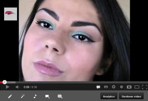 Video tutorial Make up verde smeraldo per l'estate 2013