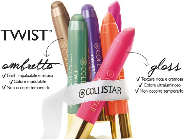 Twist Ombretto e Gloss labbra, le novità 2013 di Collistar