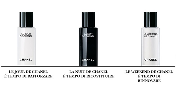 Cura del viso, Le jour, la nuit, le week end di Chanel, 2