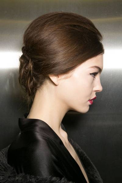 chignon Dolce e Gabbana