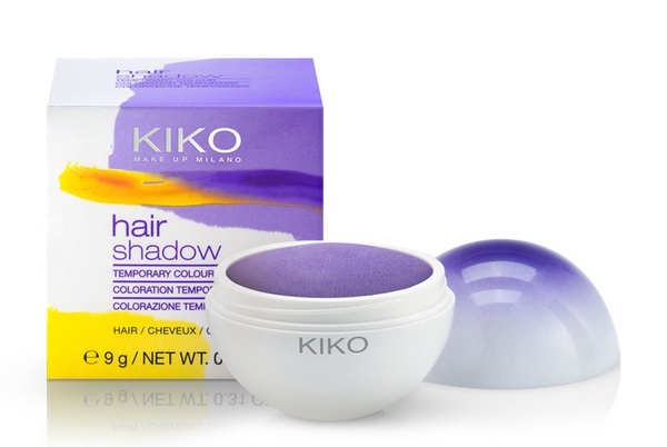 Kiko Hair Shadow, colorazione temporanea per capelli modulabile