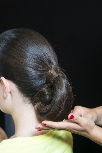 chignon basso