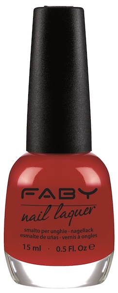 smalto faby's red san valentino