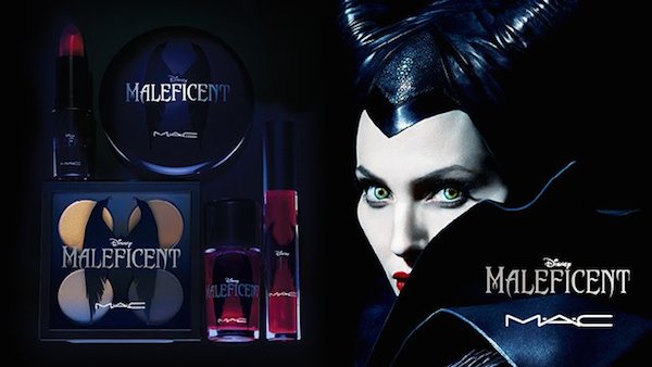 Angelina Jolie truccata Mac Cosmetics per Maleficent