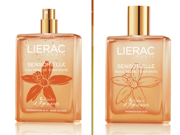 Lierac aux 3 fleurs agrumes