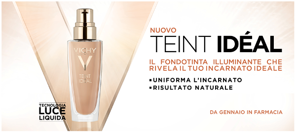 Provati per voi: Teint Idéal il nuovo fondotinta illuminante di Vichy