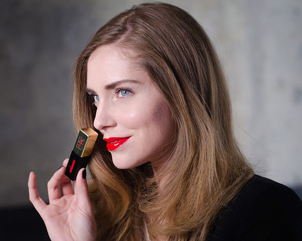 Chiara Ferragni per YSL svela i segreti di Rouge Pur Couture Vernis à Lèvres