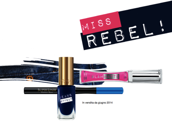 L'oreal Paris Miss Rebel collezione estate 2014