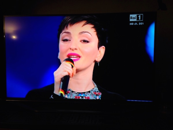 Arisa make up Sanremo