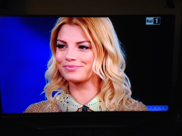 Il make up di Emma a Sanremo 2015