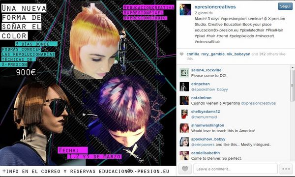 Pixelated hair, la nuova tendenza colore capelli del 2015