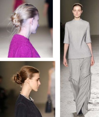 Milano Fashion Week 2015: lo chignon spettinato di Gabriele Colangelo