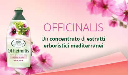 Linea Shampoo Officinalis L'Angelica con estratti erboristici