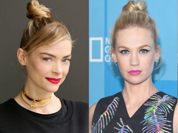 tendenze acconciature 2015 top knot tornato moda