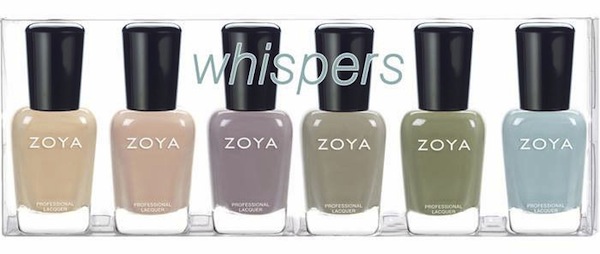 Whispers Spring Zoya 2016, la collezione di smalti nude