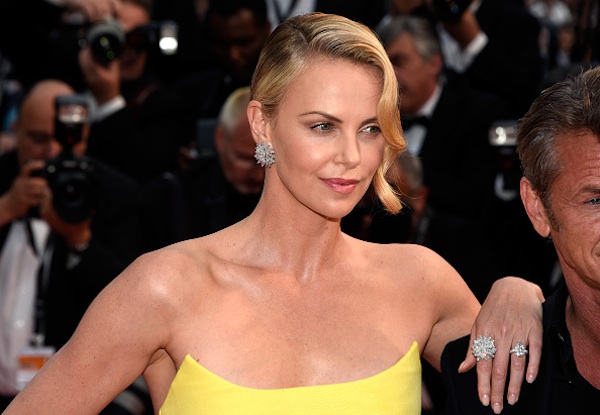 charlize theron, make up