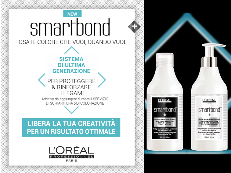 Smartbond di L'Orèal Professionnel per proteggere i capelli dalla decolorazione