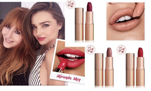 Charlotte Tilbury, i nuovi rossetti Hot Lips Lipstick