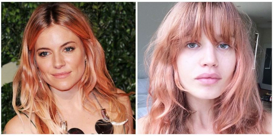 Tendenze colore capelli primavera-estate 2017: il blorange